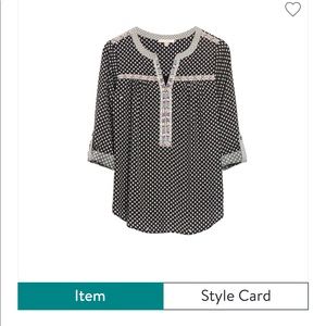 Skies are Blue Blouse